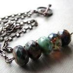 Rustic Czech Glass Earth To..